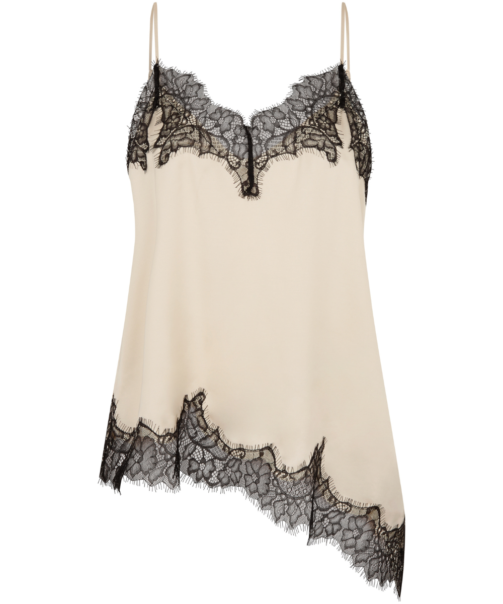 Lacia Contrast Strap Top - Wren main image 0