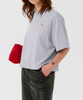 Gestuz Gilsa Sweat T-shirt Ultra Light Grey Melange