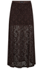 Haute L'Amitié Summer Lace Nederdel Mocca