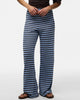 Pieces Jeya HW Wide Knit Bukser Cashmere Blue/Hot Fudge