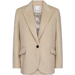 Co'Couture Fluffy Oversize Blazer Bone