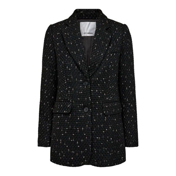 Co'Couture Mitzi Boucle Blazer Black