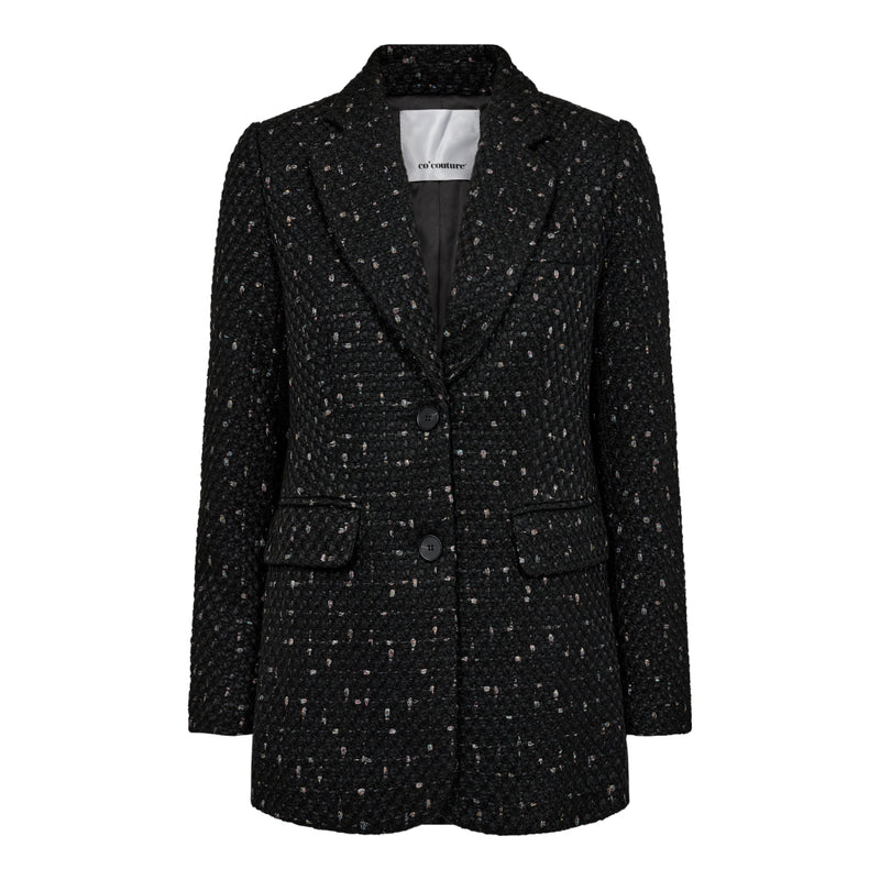 Co'Couture Mitzi Boucle Blazer Black