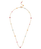 Enamel Lola Bold Halskæde Rainbow