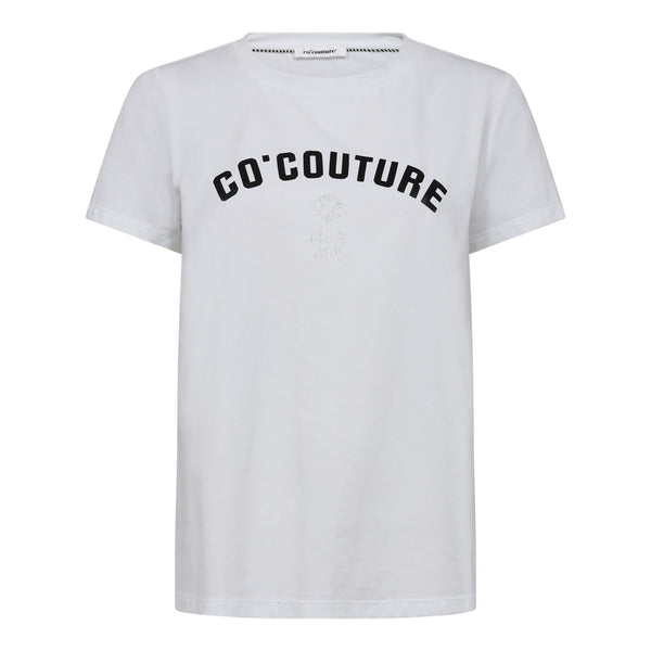Co'Couture Coco LJ Glitter T-shirt White