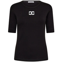 Co'Couture Granny Logo T-shirt Black