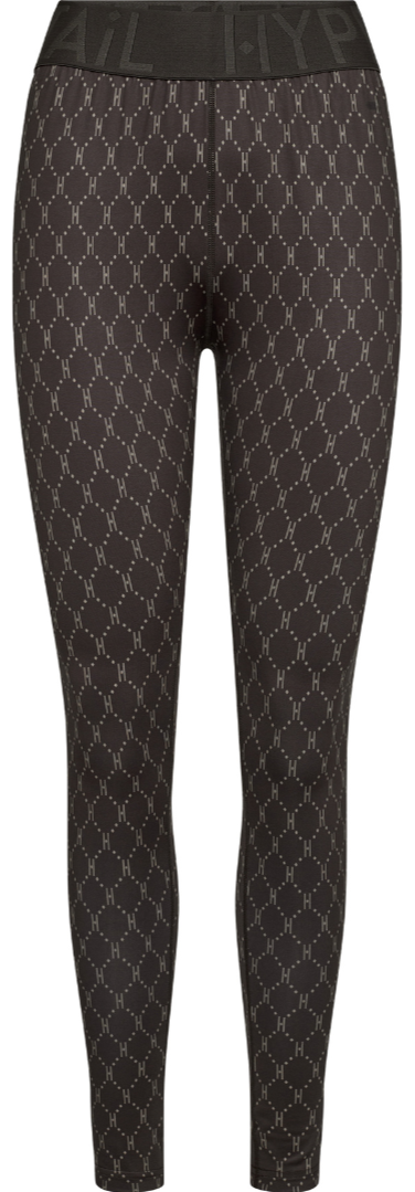 Hype The Detail Printed Leggings Brown