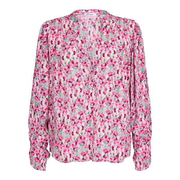 Co'Couture Calli Wing Blouse Pink