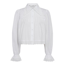 Co'Couture Prima Anglaise Skjorte White