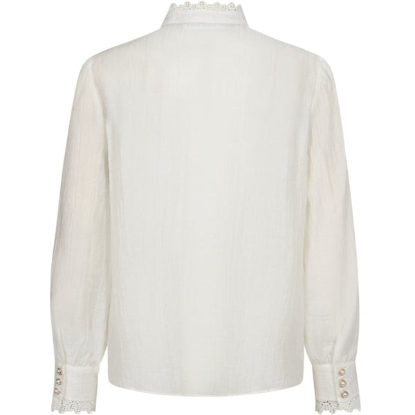 Co'Couture Angie Anglaise Skjorte White