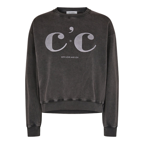 Co'Couture CC Acid Sweatshirt Black