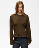 Gestuz Inez LS T-shirt Slate Black