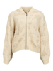 Object Alora LS Strikcardigan Sandshell/Gold