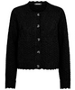 Co'Couture Pointelle Cardigan Black