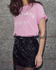 Haute L'Amitié Noma Acid Curve Studio T-shirt Pink Acid Wash