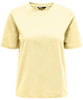 Only Only SS T-shirt Pastel Yellow NO25