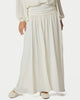 Neo Noir Morien Woven Maxi Nederdel Off White