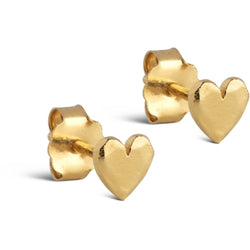 Enamel Heart Studs