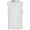 Pieces Vilde SL Top NOS25 Bright White