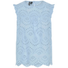 Pieces Vilde SL Top NOS25 Cashmere Blue