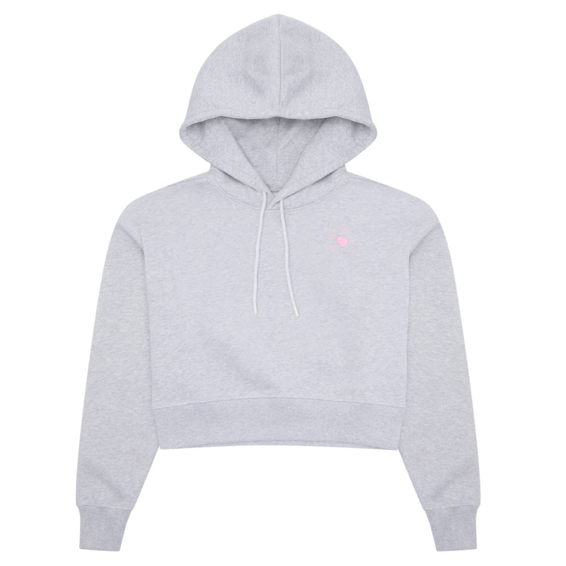 7 DAYS Active Organic Fitted Hoodie Heather Grey