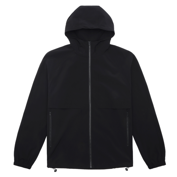 7 DAYS Active Hooded Tech Jakke Black