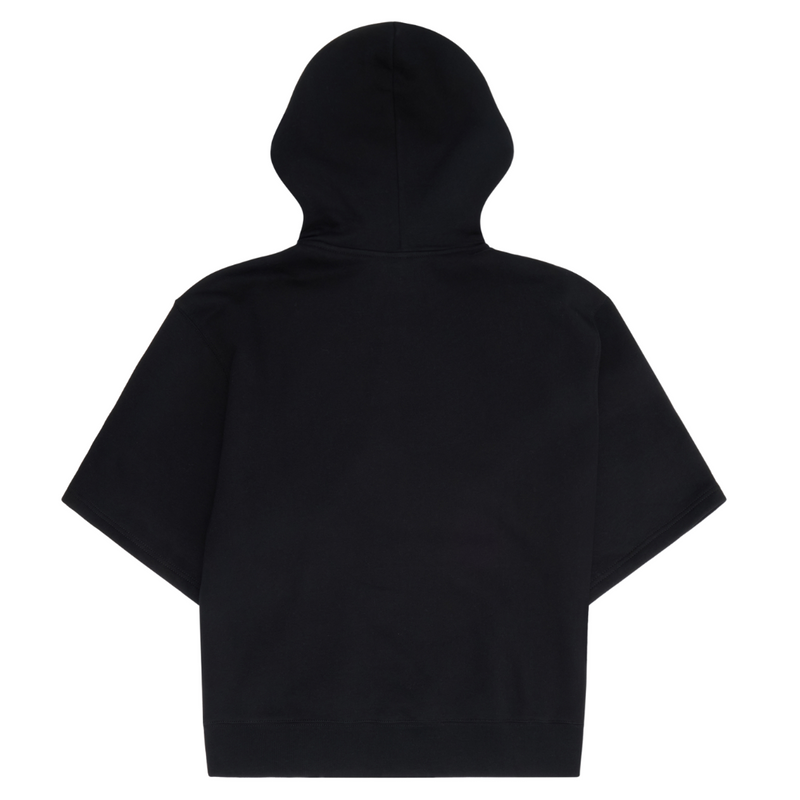 7 DAYS Active Organic Short Sleeve Hoodie Black