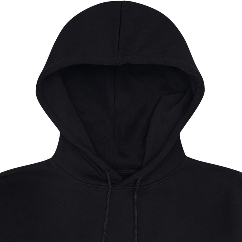 7 DAYS Active Organic Short Sleeve Hoodie Black