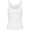 Gestuz Drew Logo Top 2.0 Bright White