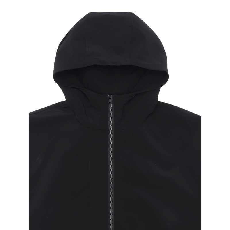 7 DAYS Active Hooded Tech Jakke Black