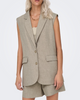 Only Linda SL Oversize Vest Fungi Melange