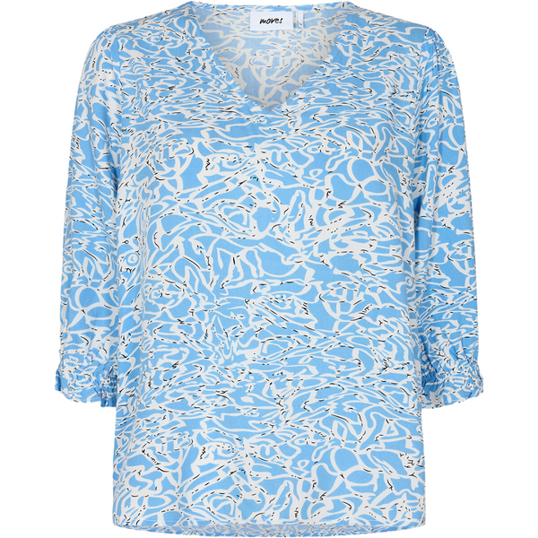 Moves Caroly Bluse Blue Bell