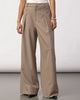 Co'Couture Luna Pleat Bukser Taupe