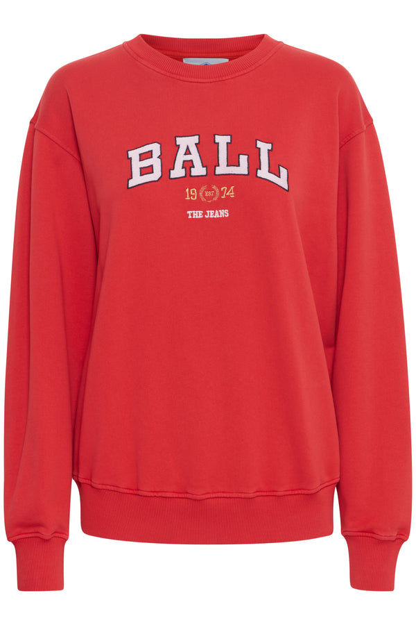 Ball L. Taylor Sweatshirt Chinese Red