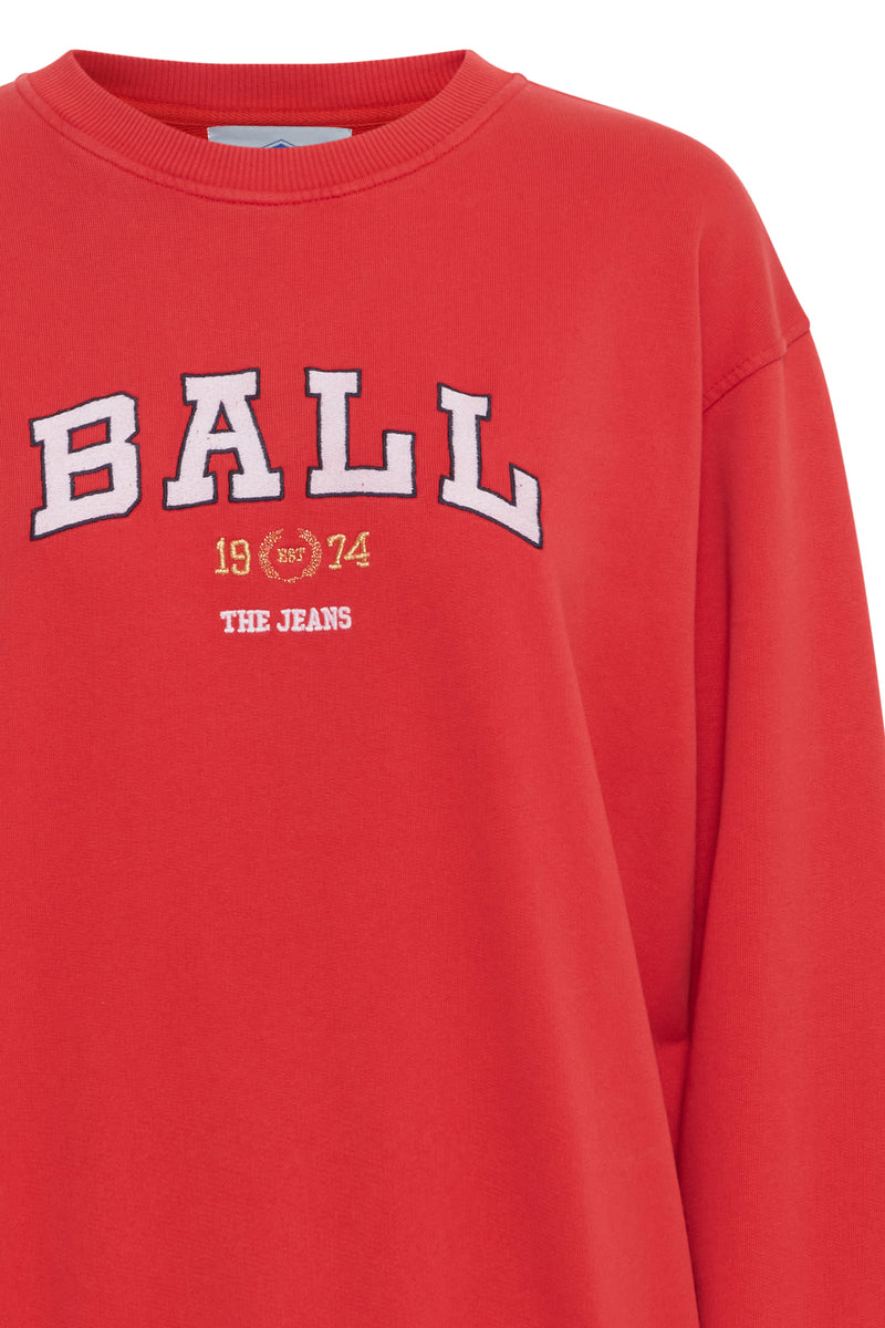 Ball L. Taylor Sweatshirt Chinese Red