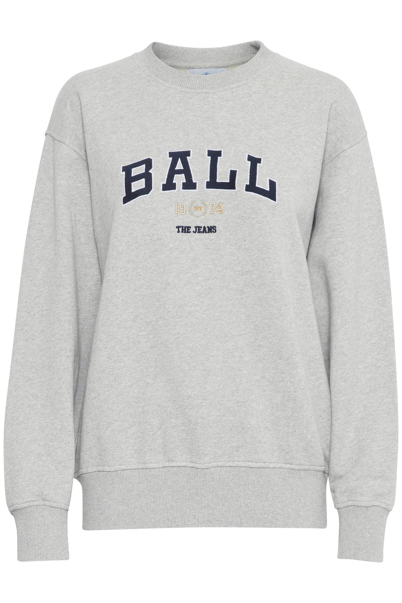 Ball L. Taylor Sweatshirt Medium Grey Melange