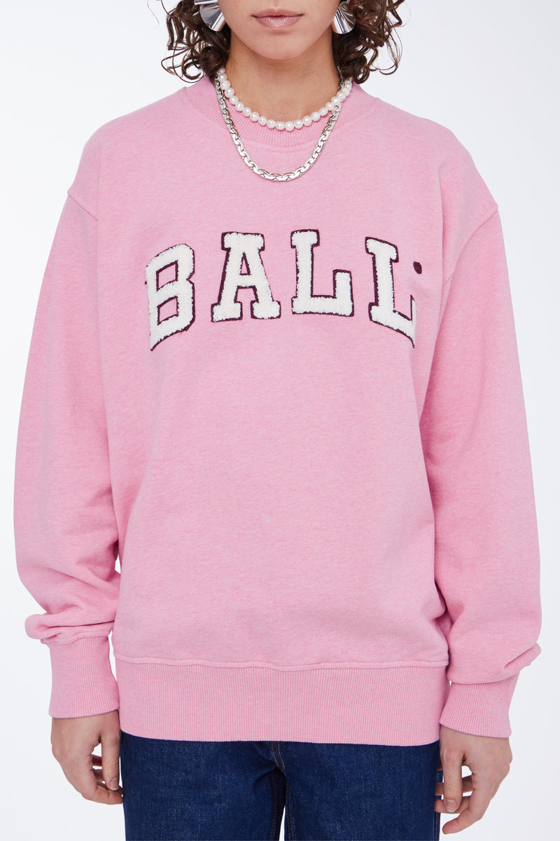 Ball Aloma Deco Sweatshirt Azalea Pink Melange