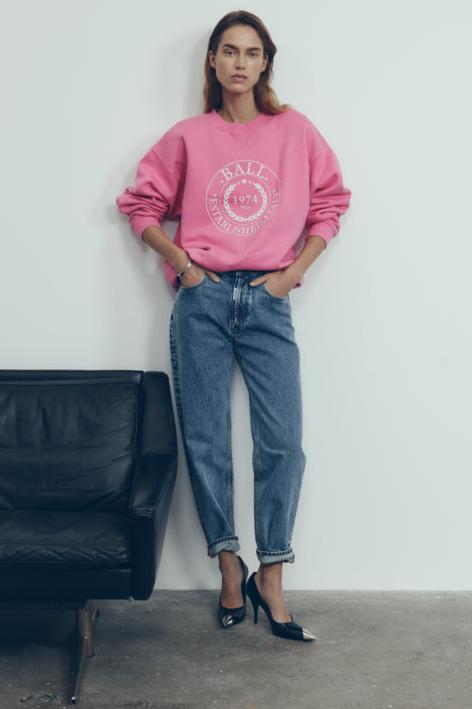 Ball Becca Sweatshirt Azalea Pink