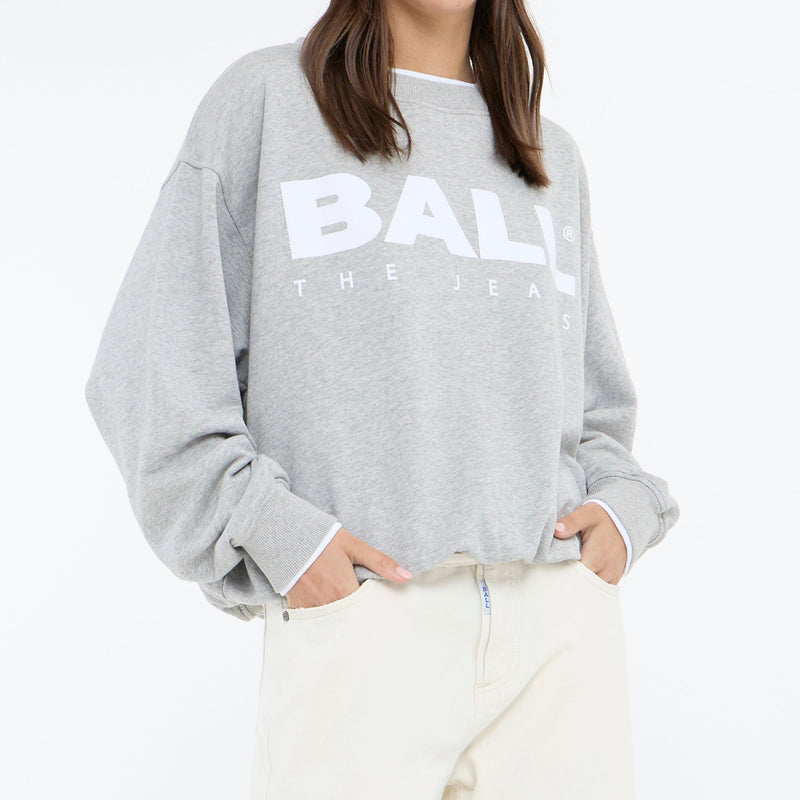 Ball Simona Sweatshirt Medium Grey Melange