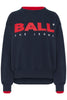 Ball Simona Sweatshirt Sky Captain With Chinese Red