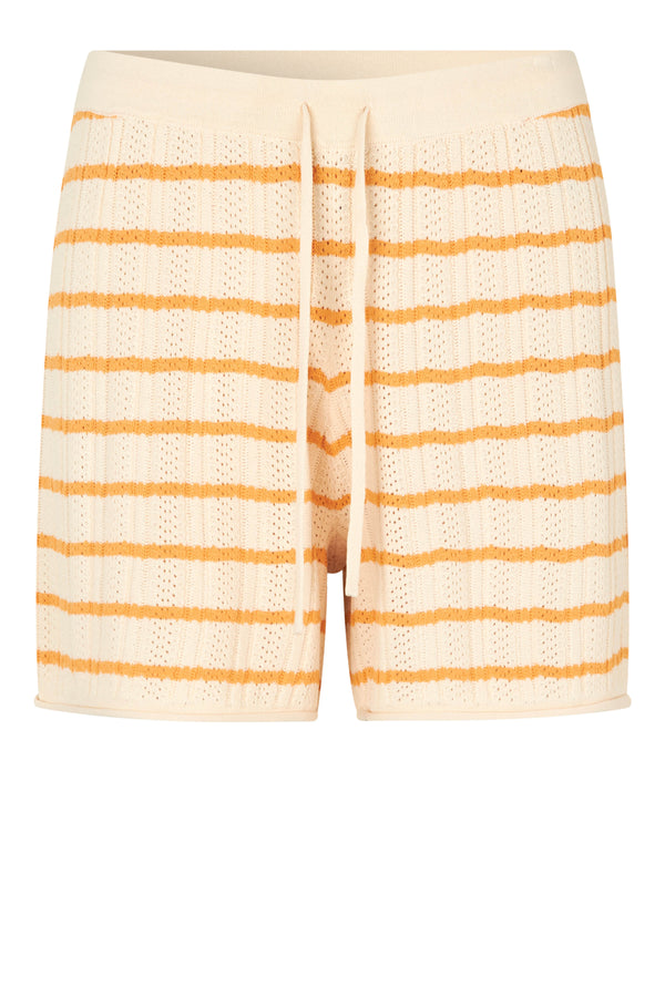 Second Female Banda Knit Shorts Golden Apricot