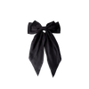 Black Colour Renee Satin Bow Hårspænde Black