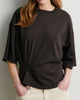 Second Female Missouri T-shirt Dark Brown Melange