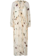 Second Female Florala Maxi Kjole Summer Sand, sød sommer kjole