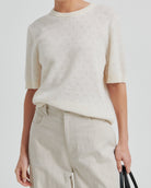 Second Female Amala SS O-Neck Strik Tofu