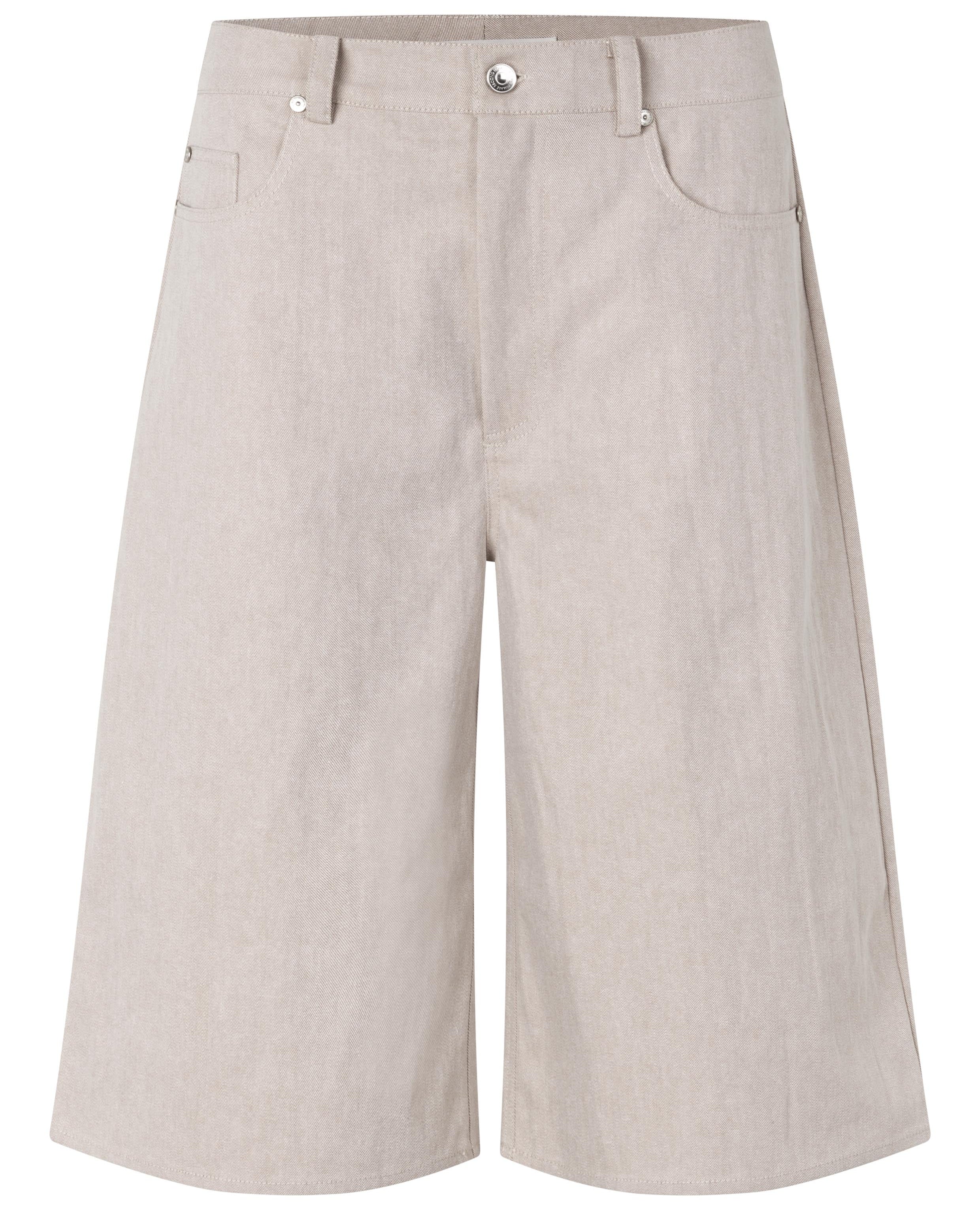 Second Female Bacoli Shorts Soft Beige, beige shorts