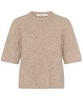 Gestuz Alpha SS T-shirt Warm Sand Melange NO25