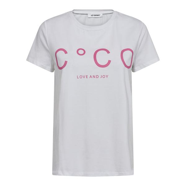 Co'Couture Signature T-shirt White Bubbl