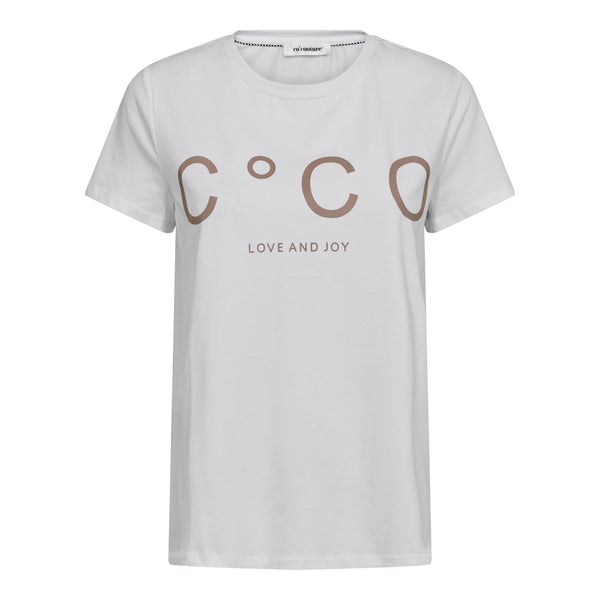 Co'Couture Signature T-shirt White Walnut