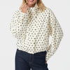 Neo Noir Callisa Dot Jakke White